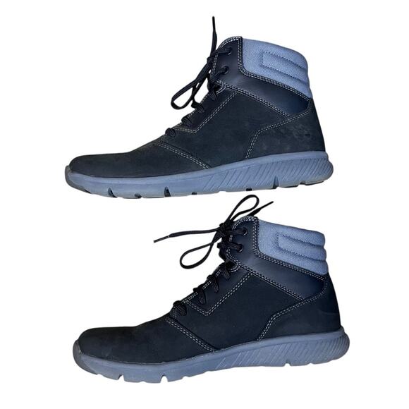 Timberland | Boltero Boys High Top Sneaker Boots Winter Snow Suede Black Size 5 - Picture 6 of 12